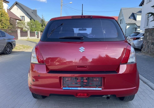 Suzuki Swift cena 13900 przebieg: 153000, rok produkcji 2007 z Chodecz małe 407